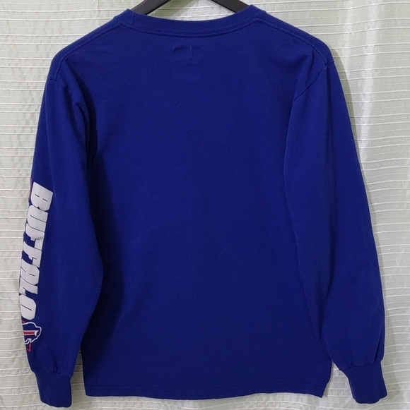 NFL Buffalo Bills Oversize Long Sleeve T-Shirt Royal Blue Women's Size M - Picture 2 of 4